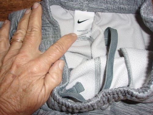 Nike SPACE GRAY Dri Fit Sweatpants Pockets straight leg Youth size M - Picture 5 of 5