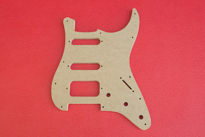 Stratocaster H-S-S Pickguard Guitar Router Template - 8 and 11 Hole MDF ...