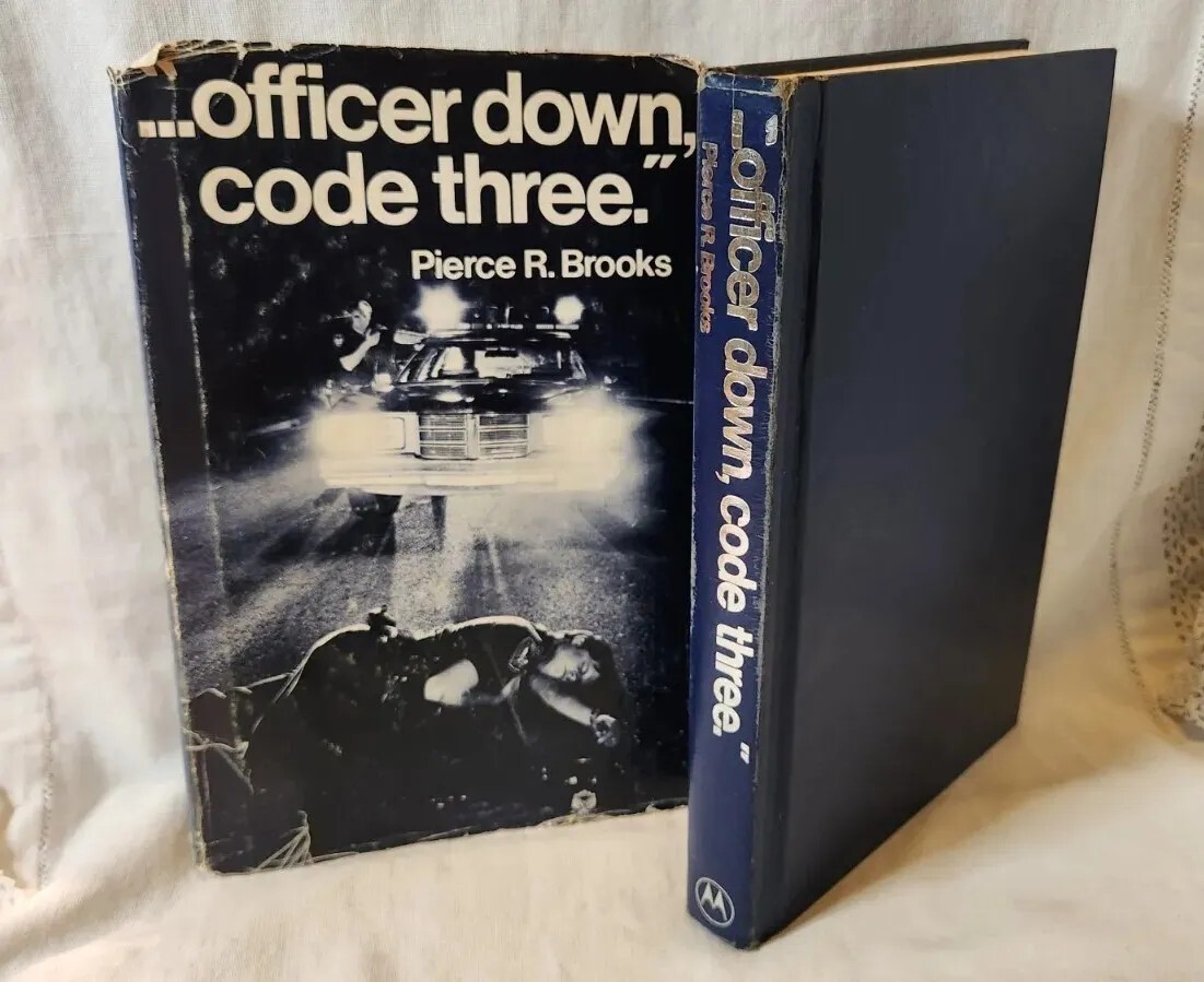 1979 Officer Down Code Three Pierce Brooks Police Law