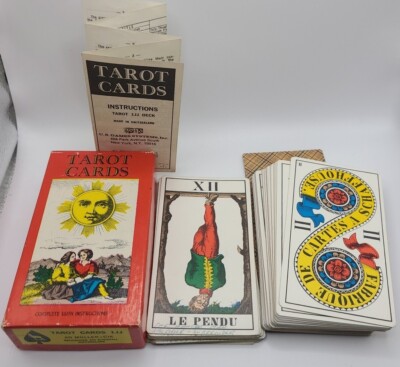AG Muller CIE Swiss Tarot Cards Deck Vintage 1970s 