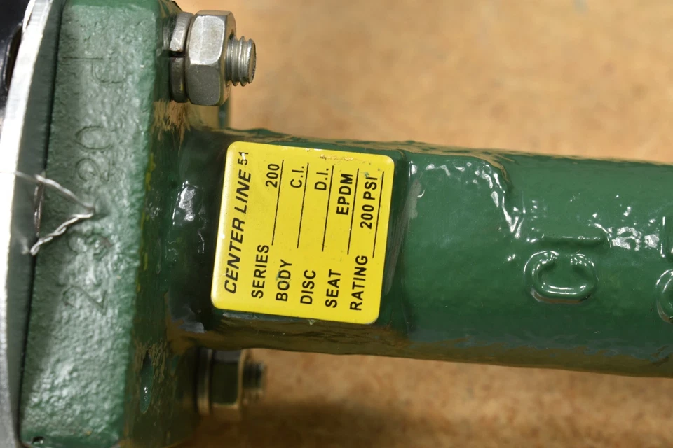 Grúa CI 25, Center Line Series200 2-1/2" Válvula mariposa asentada resistente Foto 2 de 4