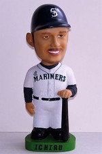 ICHIRO SUZUKI Seattle Mariners All Star Bobble Dobbles Bobble Head Doll White Je