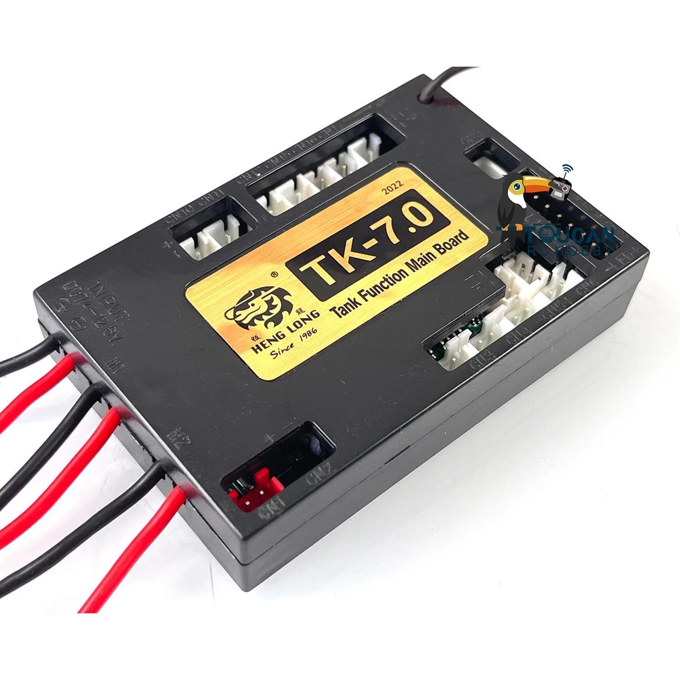 Henglong 7.0 Main Board With 1/16 RC German Leopard2A6 US Abrams M1A2 Tank Sound - Image 3 of 4