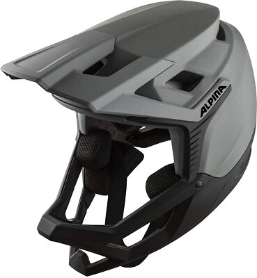 ALPINA ROCA Fahrrad Helm Fullface Rad Bike Zubehör 2021 coffee/grey matt 56-58cm