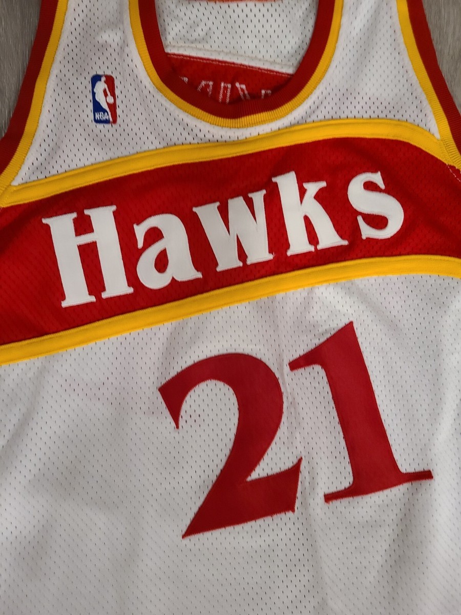 Mitchell&Ness NBAアトランタ・ホークス　wilkins シャツ Mitchell Ness M&N Atlanta Hawks Dominique Wilkins Authentic