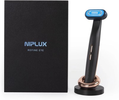 NIPLUX REFINE EYE NP-RF24BK Gesichtsgerät - EMS, Wärme & Vibration Augenpfleg...