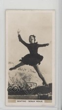 1935 JA Pattreiouex Sporting Celebrities Tobacco Sonja Henie #2 11bd