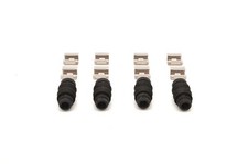 BOSCH Zubehörsatz, Scheibenbremsbelag Hinten Vorne für Fahrzeuge ohne Sportpaket