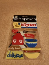 Me & My Big Ideas/Soft Spoken~In the Kitchen~Dimensional Stickers