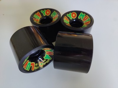 Dregs LUV YO MUTHA Black Soy Speed Longboard Rollen 70mm /81A 
