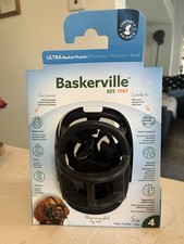 Baskerville ultra basket dog muzzle Black Size 4