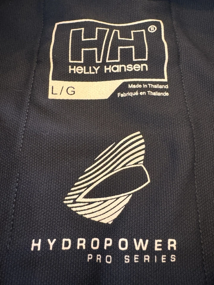 Top polo para mujer Helly Hansen Hydropower Pro talla L azul náutico navegación preppy Foto 3 de 4