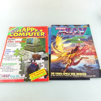 Happy Computer Magazin Ausgabe 12/1988 mit Power Play