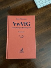Verwaltungsverfahrensgesetz (VwVfG), Kommentar, Kopp/Ramsauer, 25. Auflage 2024