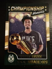 2021-22 NBA Hoops Road To The Finals Championship Moments 95 Jordan Nwora /99