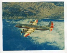 American Airlines ELECTRA Last Flight Postcard with Signed Certification 1969