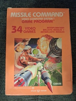 Missile Command 34 Video Games Atari 2600