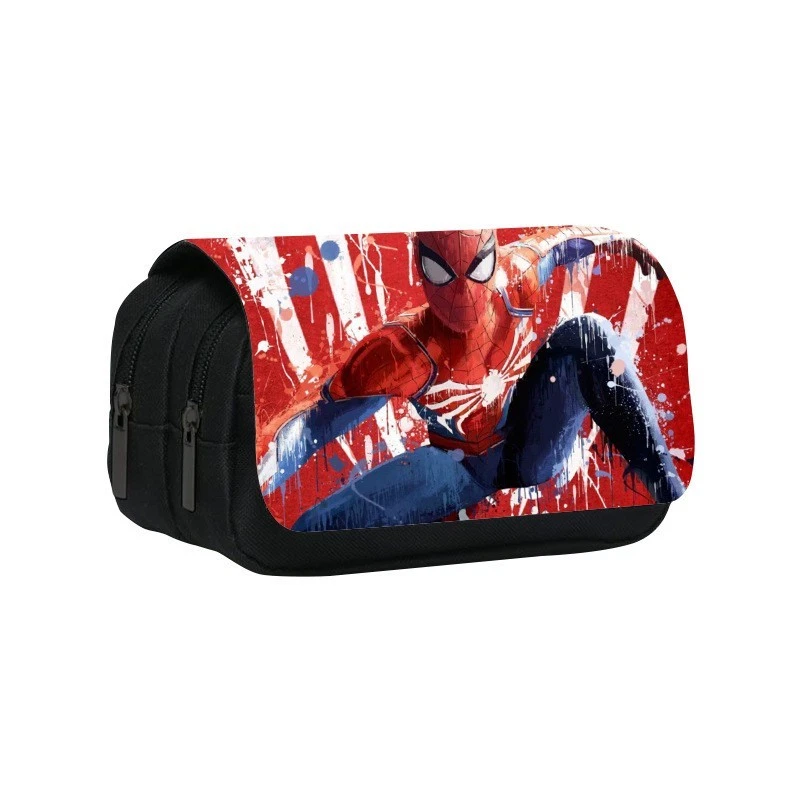 Spider-Man:Into the Spider-Verse Federmäppchen Schreibwaren Tasche Zip Maku Up Etui