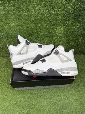 Size 9.5 - Air Jordan 4 Retro OG 2025 White Cement