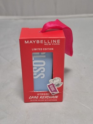   Maybelline Never Lost Gloss Lifter Gloss Keychain - Blue NEW B6