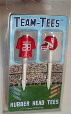 2x Oklahoma Sooners Golf Pro Rubber Head Team Golf Tees 4 Total Golf Tees