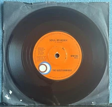 SOUTH AFRICA 45~THE QUESTIONMARKS~SOUL RE-BORN /V.I.P.~1971 RPM 7-INCH~SOUL~JIVE