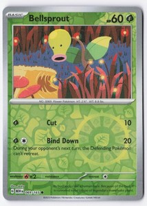 Bellsprout Reverse Holo 069/165 SV: Scarlet & Violet 151