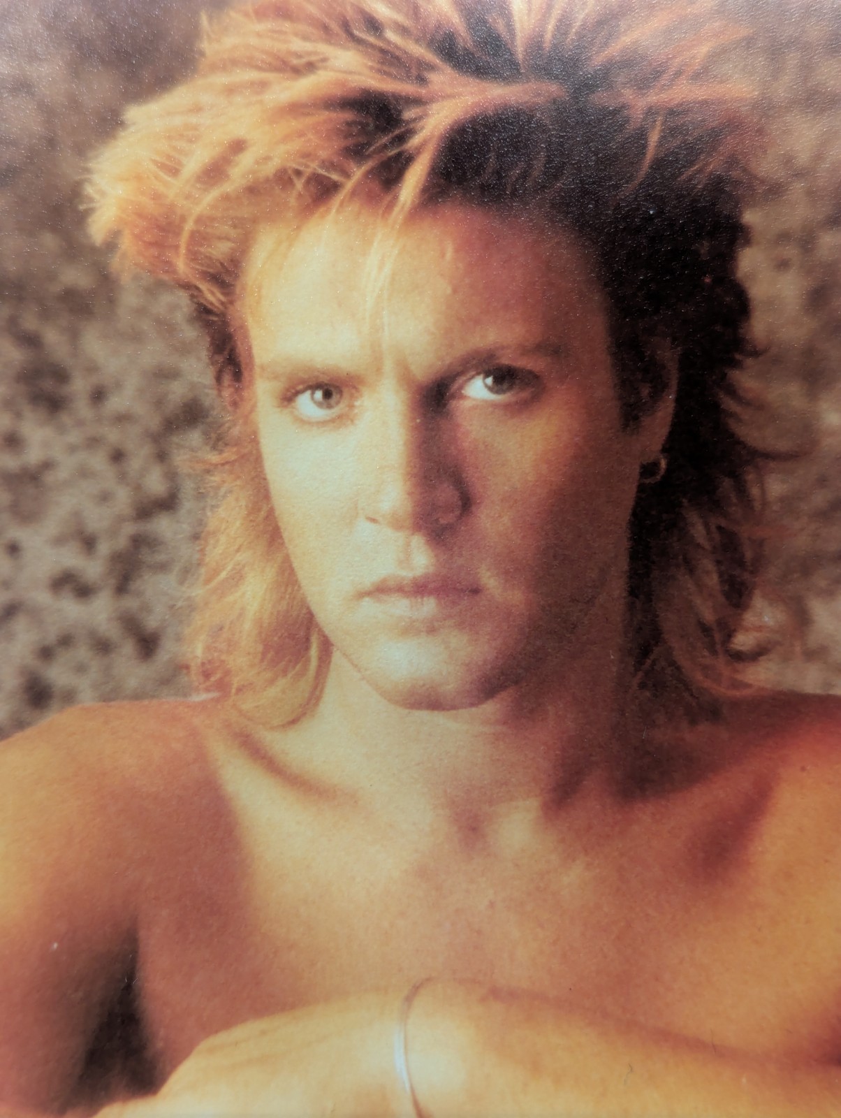 Simon Le Bon Vintage Photo Print Purchased around 1985 New/Old deadstock image 2