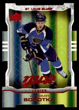 2014-15 Upper Deck Colors & Contours Teal Diecuts Vladimir Sobotka St. Louis