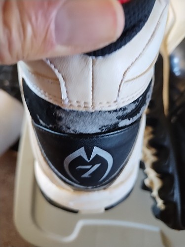 NIKE AIR ZOOM Michael Vick 2007 Cleats (Sz 13) Blk/Wht - Picture 8 of 24
