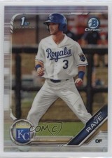 2019 Bowman Draft Chrome Refractor John Rave #BDC-144 1pp9