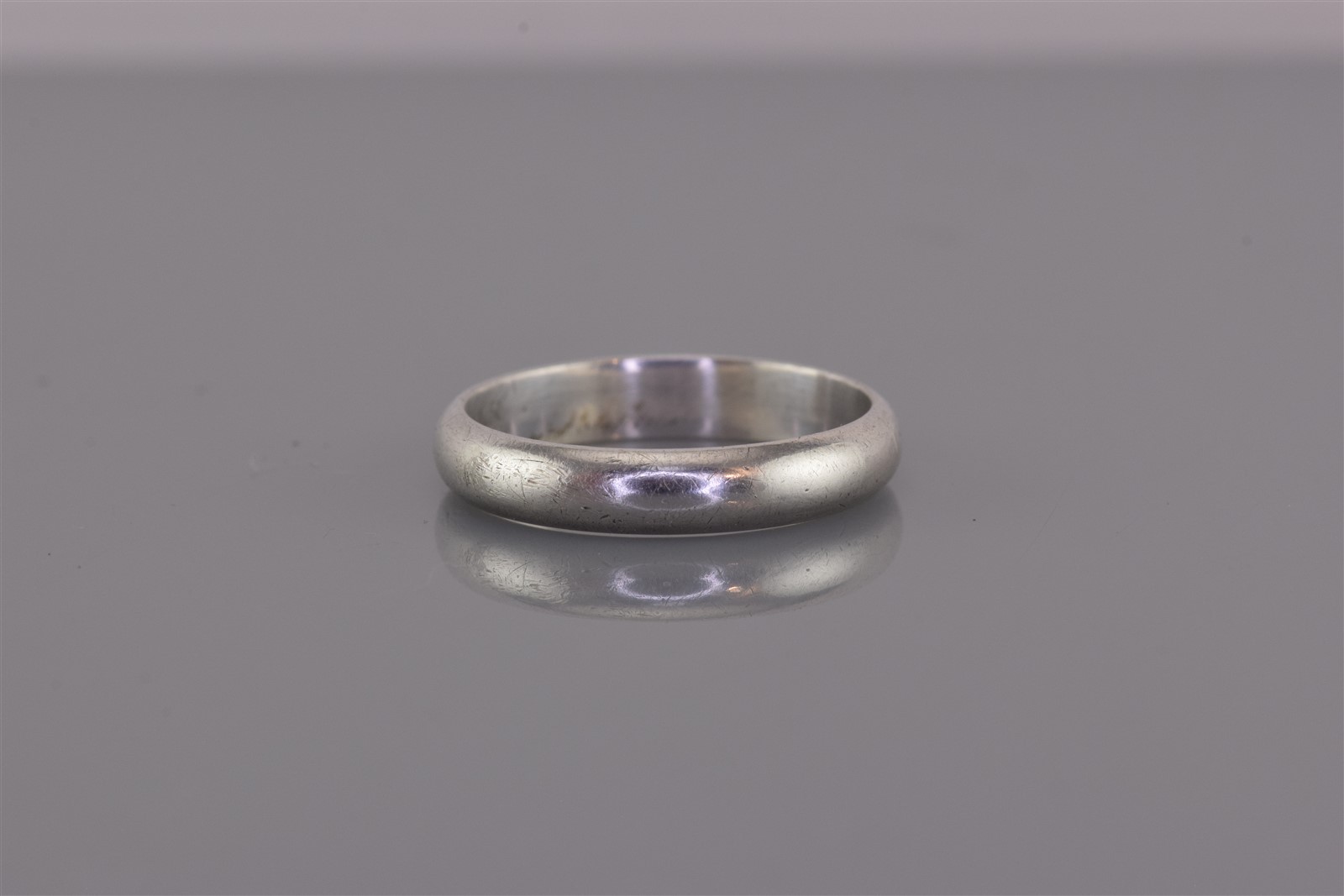 Sterling Silver 4mm Solid Classic Rounded Band Ri… - image 7