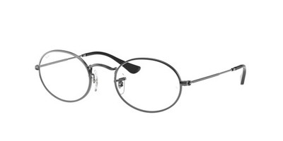 Ray-Ban Optical RX 3547V oval gunmetal 2502 Eyeglasses