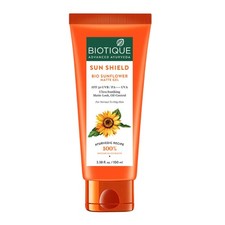 Biotique Sunflower Matte Gel Sunscreen SPF 50 PA  100ml Oil Control