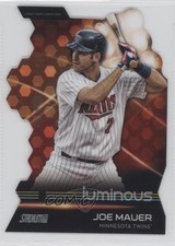 2014 Topps Stadium Club Triumvirate Luminous Joe Mauer #T8C HOF 9bp