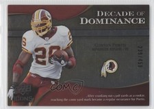 2009 Upper Deck Icons Decade of Dominance 239/450 Clinton Portis #DD-CP 0a1