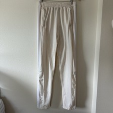 Adidas Originals Adibreak Snap Pants Womens M Cream Off White Track Y2K