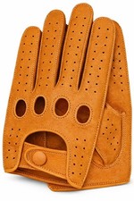 Riparo Men's Leather Driving Gloves Genuine Cowhide Full-Finger Gloves for ...