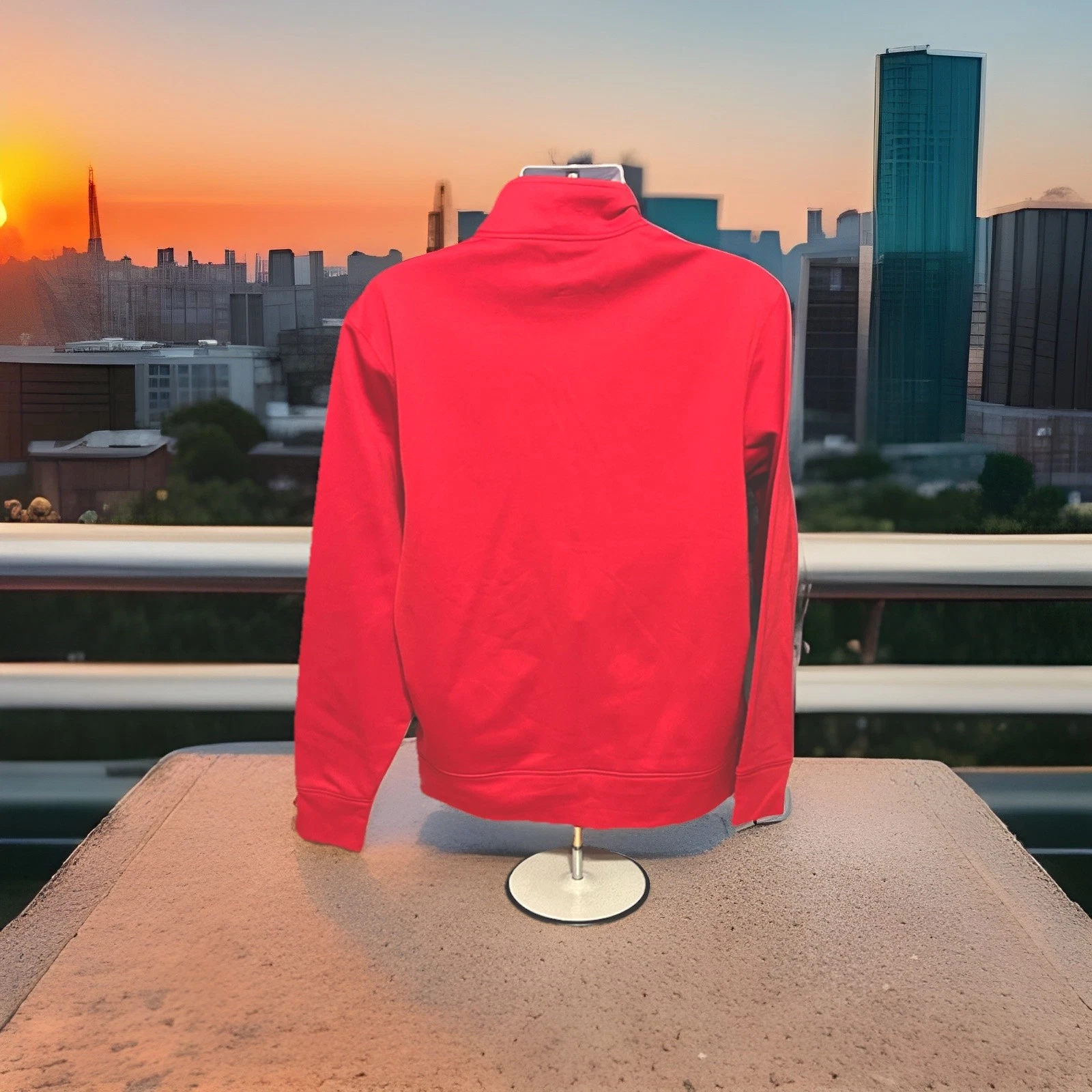 Saint Francis University Track And Field SFU Full Zip Jacket Men Medium Red image 6