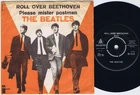 THE BEATLES Roll Over Beethoven Danish 45PS strait top ℗ 1964 Odeon 7”