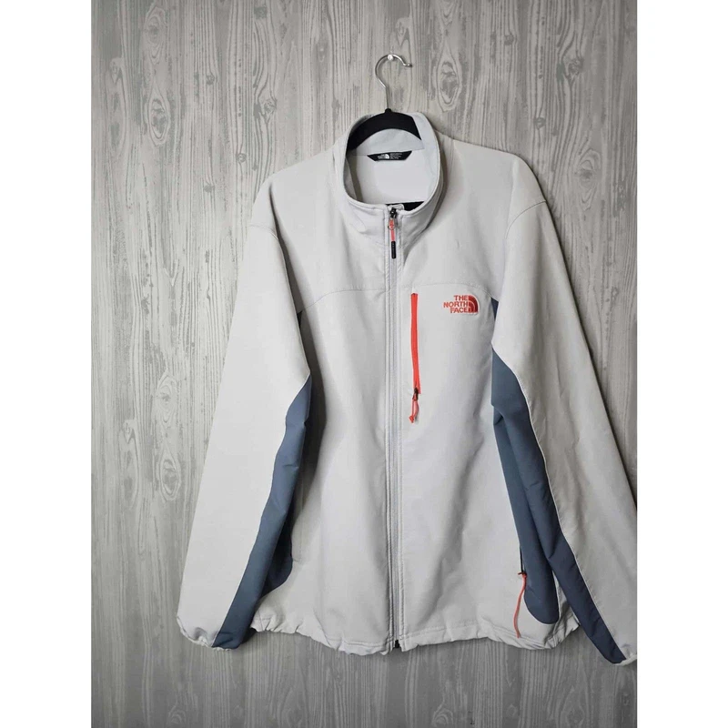 The North Face Windwall softshell jacket in grey, XXL