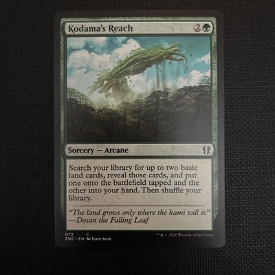 Kodama's Reach Commander: Zendikar Rising Regular Mtg Magic The Gathering 