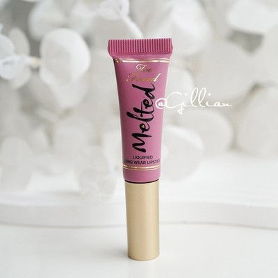 Too Faced Melted Liquified Long Wear Lipstick - CHIHUAHUA - TRAVEL Sz New No Box