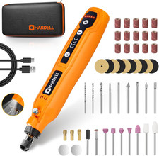 Mini Cordless Rotary Tool, 5-Speed and USB Charging Rotary Tool Kit with 69 Acce