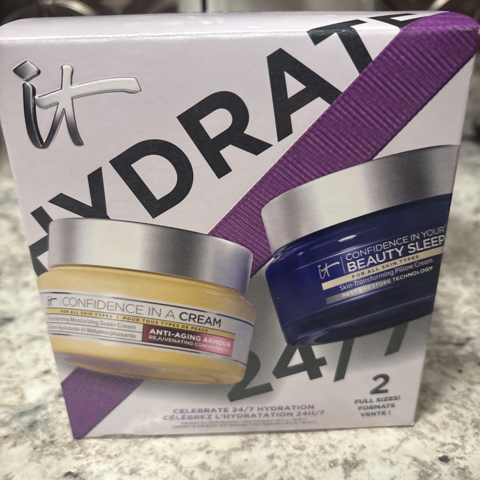 IT Cosmetics Confidence In Beauty Sleep Transforming Pillow NIGHT Cream 2 oz