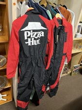 Jordan Pizza Hut Nylon Track Flight Suit Women’s XS, Sold Individually