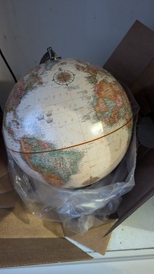 Replogle Franklin Desktop Globe, Antique 12''