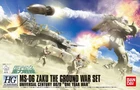 Bandai 1/144 HGUC MS IGLOO MS-06 Zaku The Ground War Set Model Kit JAPAN NEW