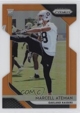 2018 Panini Prizm Rookie Orange Prizm 88/249 Marcell Ateman #288 16tx