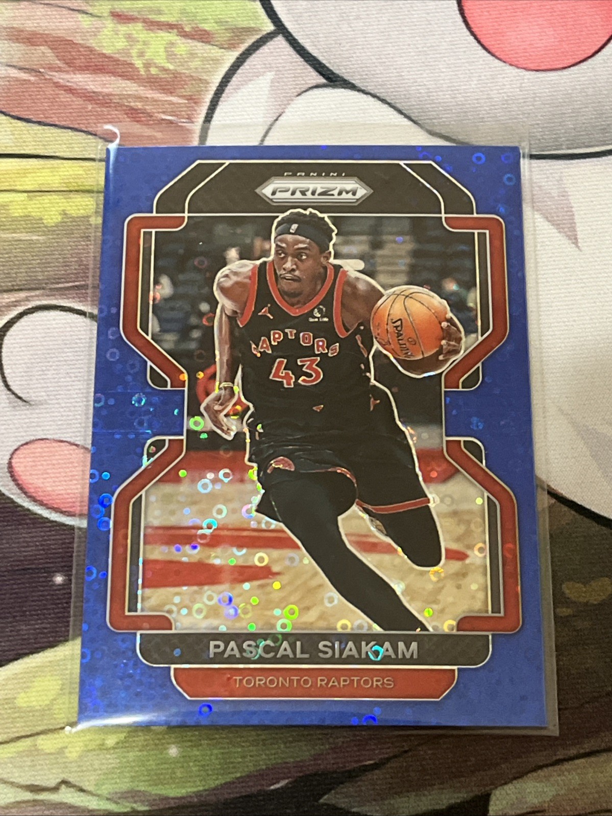 PASCAL SIAKAM 2021-22 Panini Prizm Fast Break 174 Raptors Blue DISCO /150